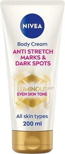 NIVEA Luminous 630 Anti Stretch Marks & Dark Spots Body Cream (200ml), 48-Hour - Picture 1 of 9
