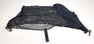 17-22 INFINITI Q60 MALETERO TRASERO COMPARTIMENTO DE CARGA RED DE ALMACENAMIENTO NEGRO OEM Foto 1 de 2