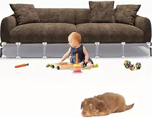 Under Bed Blocker-Gap Bumper for Under Furniture,Stop Toy Going Under Couch B... - Picture 1 of 6