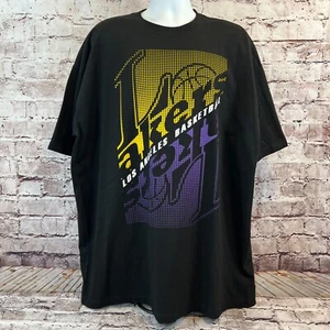 T-Shirt Shaka schwarz LA Lakers Nation doppelseitiger Grafikdruck Super Max 3XL - Bild 1 von 6