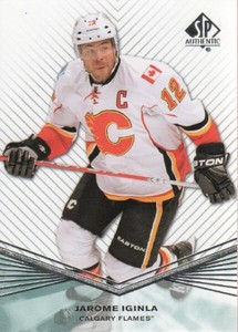 2011-12 SP Authentic Hockey #36 Jarome Iginla
