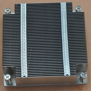 Supermicro 1U Passive CPU Heat Sink Socket LGA1356 LGA1366 (SNK-P0037P) - Picture 1 of 2