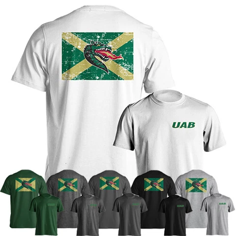 University of Alabama at Birmingham Blazers Flag Logo Short Sleeve Tee Cover