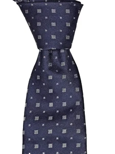 Brand New Never Worn Modern John Varvartos Luxe Tie Blue w/Geometric Design USA - Picture 1 of 6