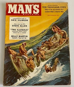 Vtg September 1958 Man's Magazine - Picture 1 of 5
