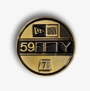 Spilla distintivo emblema adesivo visiera 59FIFTY New Era - misura girevole - edizione limitata - Foto 1 di 3
