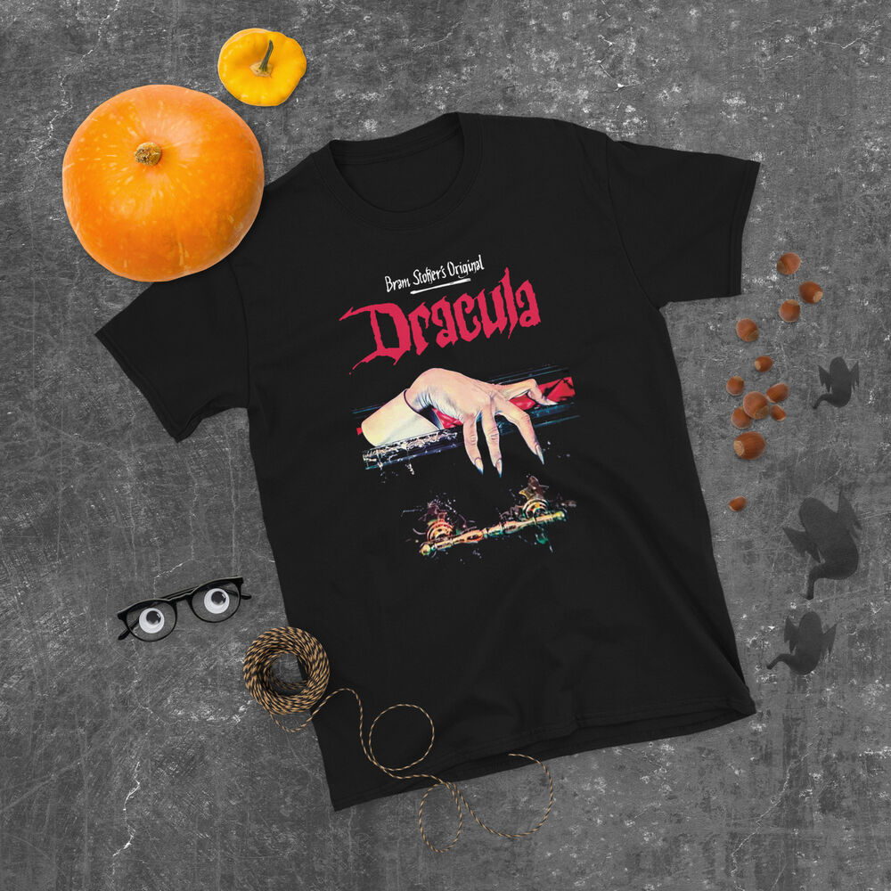 Vintage DRACULA T-Shirt Bram Stoker's Original Retro Horror Halloween C@@L!