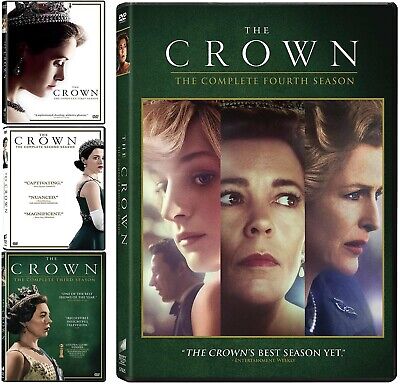 THE CROWN Seasons 1-4 Complete Collection 1 2 3 4 NEW REGION FREE COMPATIBLE DVD • 32.23£