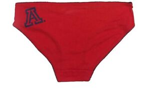 Arizona Wildcats Women's Logo On Back Panties Red Brand New FREE SHIPPING