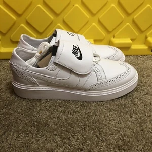 Nike Men's Size 13 Kwondo1 X Peaceminusone G-Dragon Triple White DH2482-100 - Picture 1 of 6