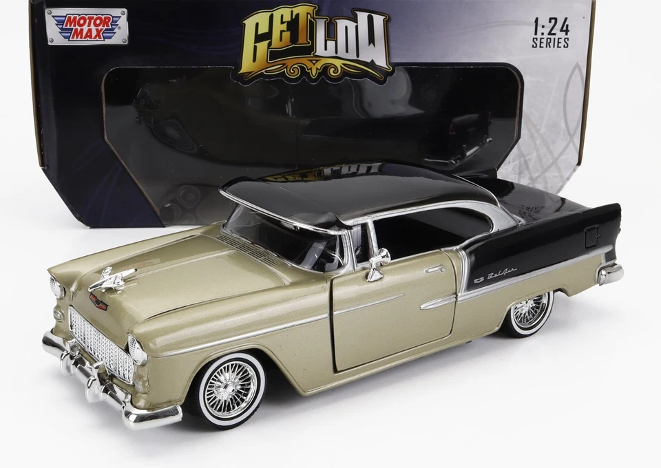 1/24 MOTOR-MAX - CHEVROLET - BEL AIR 1955 79031 - Immagine 1 di 1