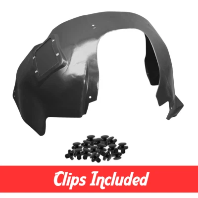 Passenger Side Fender Liner w/ Clips For 2010-2013 Chevrolet Camaro SS GM1249212 - Image 1 of 4