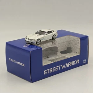 STREET WARRIOR 1:64 Mercedes SLR McLaren Diecast Model Car Limited White - Picture 1 of 7