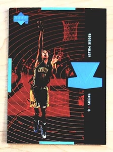 1998-99 Upper Deck REGGIE MILLER "Forces" Insert Card PACERS - Picture 1 of 2