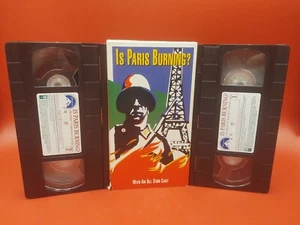 Is Paris Burning? (VHS, 1991, 2-Tape Set) Leslie Caron Orson Welles - Foto 1 di 5