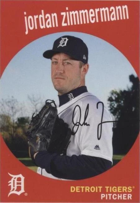 2018 Topps Archives - Jordan Zimmermann #83