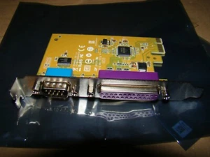 Dell Parallel Serial Port PCI-E Karte Sunix mi06469a 0ycj65 ycj65 - Bild 1 von 1