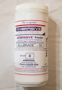 4 LB Pound AirBrasive Powder AccuBrade 50 Micron Aluminum Oxide Blend 3 AP105 - Picture 1 of 3