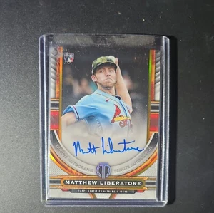 2023 Topps Tribute - Tribute Autographs #TA-ML Matthew Liberatore /75 - Bild 1 von 2