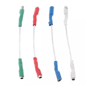 HIGH QUALITY TURNTABLE CARTRIDGE HEADSHELL WIRES LEADS SET - Picture 1 of 1