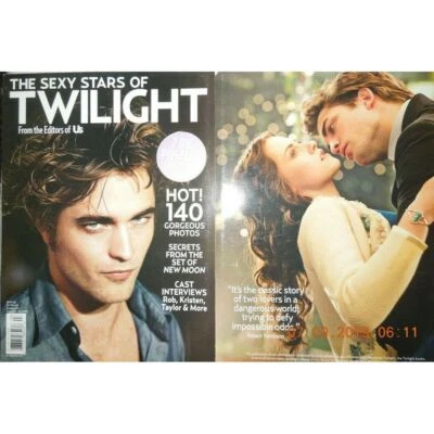ROBERT PATTINSON sexy stars twilight KRISTEN STEWART dakota fanning + 7 POSTERS - Image 1 of 4