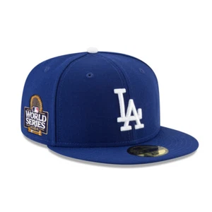 Los Angeles Dodgers 2024 World Series On-Field Fitted Baseball Cap 59FIFTY - Hat - Picture 1 of 10