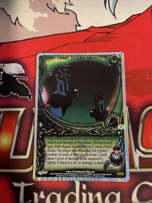 Yu Yu Hakusho TCG CCG Mini Game Flight Shooter TR8 Line Foil Card - Image 1 of 2