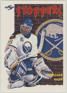1995-96 Score Dominik Hasek Stoppers Insert Buffalo Sabres #325