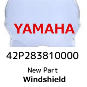 【NEW】Yamaha Genuine Windshield 42P-28381-00-00 Direct From Japan - Picture 1 of 1