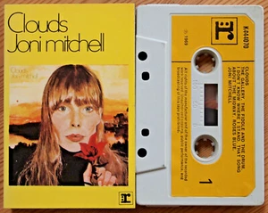 JONI MITCHELL - CLOUDS (REPRISE K444070) 1969 UK CASSETTE TAPE FOLK ROCK EX COND - Picture 1 of 3