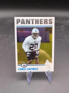 2004 Topps Chrome Chris Gamble Rookie Carolina Panthers #184 - Picture 1 of 2