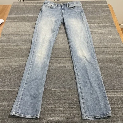 Jeans Levis Para Hombres 32x36 Azul 511 Delgado Blanco Roble Cono Denim Algodón Elástico Rojo Pestaña Foto 1 de 4