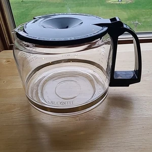 Mr. Coffee Karaffe Kaffeekanne Ersatz Dekanter 10-12 Tassen Schwarz - Bild 1 von 5