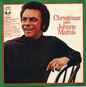 Johnny Mathis - Christmas With Johnny Mathis Vinyl LP Columbia 3C 38306 Stereo - Picture 1 of 2