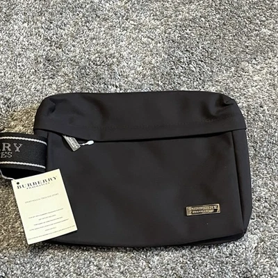 BURBERRY Beauty Pouch black Toiletry Bag Cosmetic Travel Case New - Image 1 of 4