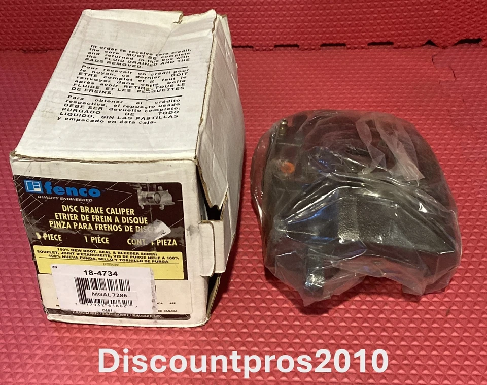 Pinza de freno de disco delantera derecha Fenco 18-4734 Ford Mercury Lincoln 1998-2002 Foto 1 de 1