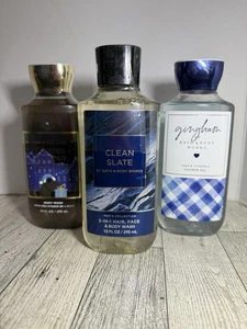 Lote de 3 Gel de Ducha Baño y Cuerpo Funciona 10oz Tamaño Completo Jabón Corporal Diferentes *Leer - Imagen 1 de 8