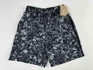 Nike Dri-FIT Multi Older Boys Training Short Black White Speckled Woven XL NWT - Picture 1 of 5