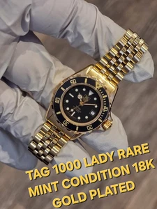 TAG Heuer 1000 DIVE LADY WATCH FULLY GOLD P WOLF OF WALL STREET RARE MINT COND - Picture 1 of 19
