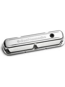 Mopar Performance Valve Covers Steel Chrome Direct Connection Logo Mop (440-301) - Picture 1 of 12