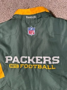 Reebok Onfield GREEN BAY PACKERS NFC Football NFL Size Large Vest - Picture 1 of 9