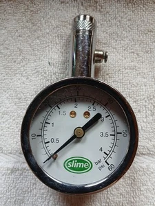 Slime World class High Strain Dial Tire Measure (10-160 psi) - 312103. Bikers - Picture 1 of 6