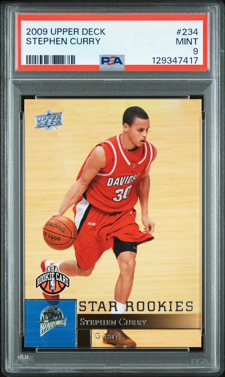 Stephen Curry Professional Sports Authenticator (PSA) Basketball