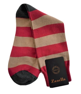 Calcetines para hombre ZANELLA multicolores mezcla algodón a rayas talla única - Imagen 1 de 5