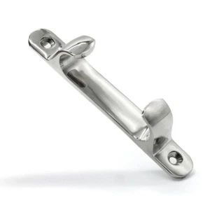 Boat 316 Stainless Steel 10" (255mm) Cleat Bollard Straight Fairlead Bow Chock - Picture 1 of 5