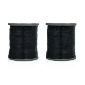 Metallic Zari Thread For Embroidery Sewing & Jewelry Making 0.1 MM Pack of 2 - Picture 1 of 77