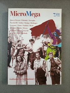 MICROMEGA - 7/2013 - REALIZZARE LA COSTITUZIONE - Foto 1 di 1