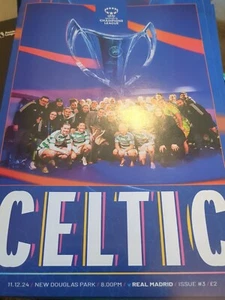 24/25 Celtic Women v Real Madrid Women's Champions League Price Inc Postage - Picture 1 of 3