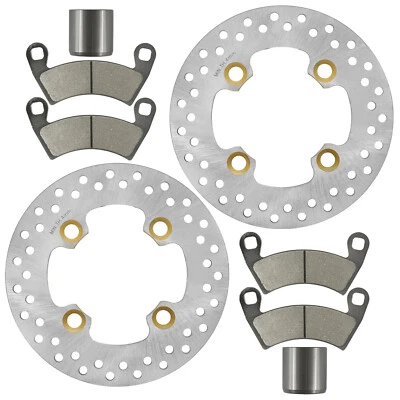 2 Rear Brake Disc Rotor Piston W/ Pad For Polaris RZR 4 XP 900/ XP 4 900 2012-13 - Image 1 of 4