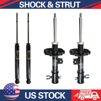 For 2011 2012 Chevrolet Spark Front Rear Shock Absorber & Strut 4x Monroe - Image 1 of 4